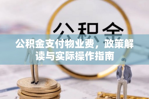 新界公积金支付物业费，政策解读与实际操作指南