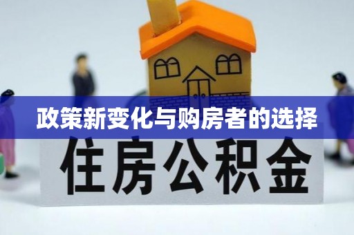新界政策新变化与购房者的选择